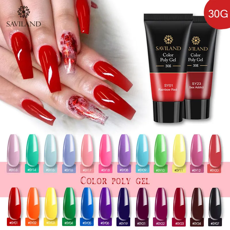 1 PC 30g Color Poly Gel (💅BUY 8 GET  50%OFF)