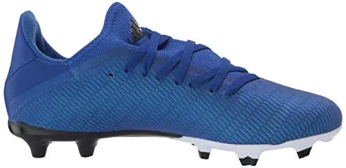 adidas Men's X 19.3 Firm Ground Boots Soccer Shoe, Team Royal Blue/FTWR White/core Black, 10.5