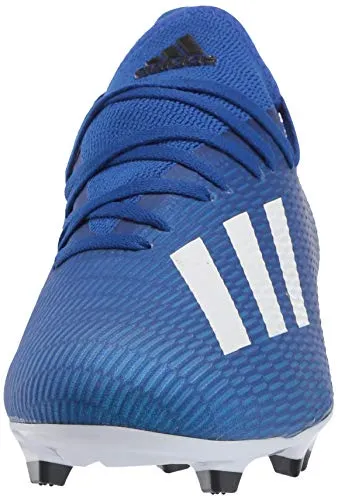 adidas Men's X 19.3 Firm Ground Boots Soccer Shoe, Team Royal Blue/FTWR White/core Black, 10.5