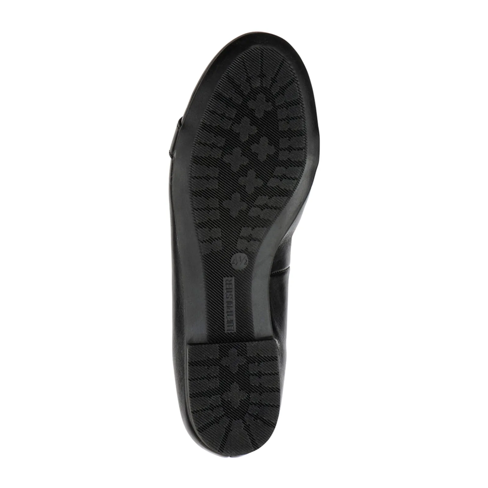 Ara Scout Chain Flat (Women) - Black Leather