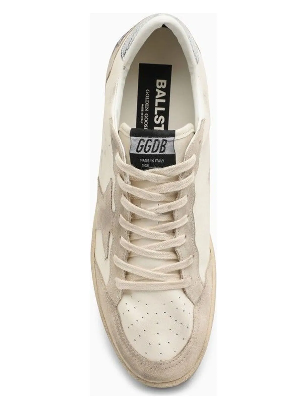 BALL STAR WHITE/SILVER TRAINER