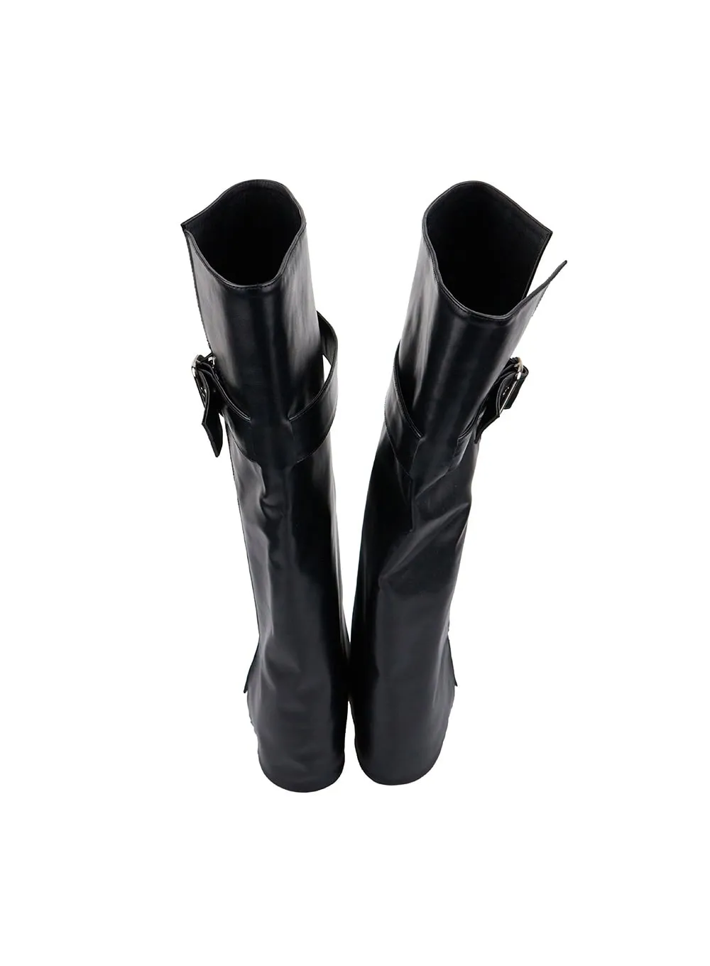 Bella Buckle Zip-Up Boots IO409