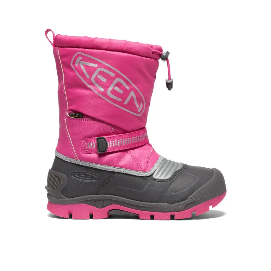 Big Kids' Snow Troll Waterproof Boot | Fuchsia Purple/Silver