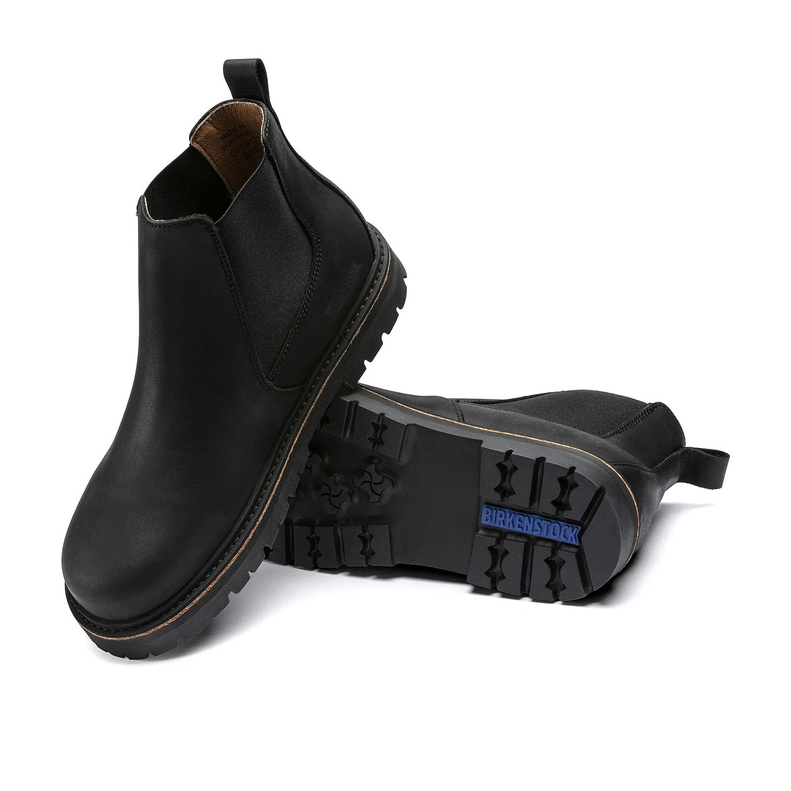 Birkenstock Stalon Chelsea Boot (Men) - Black Oiled Nubuck