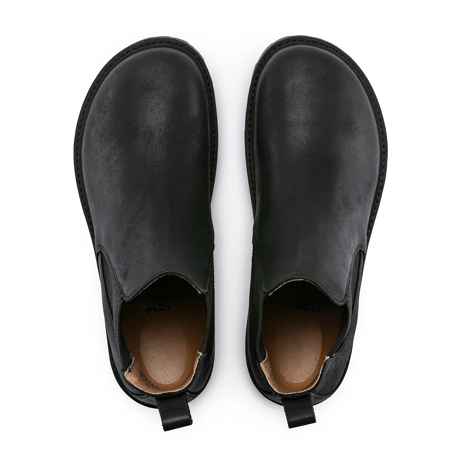 Birkenstock Stalon Chelsea Boot (Men) - Black Oiled Nubuck