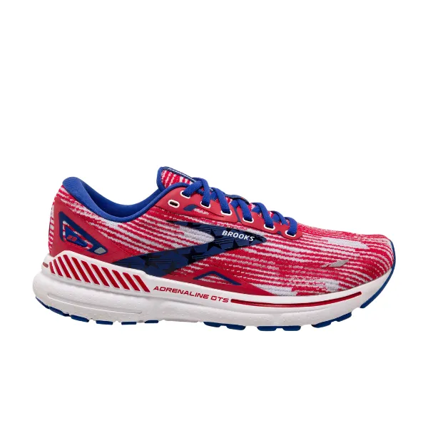 Brooks Women's Adrenaline GTS 23 Red/White/Blue