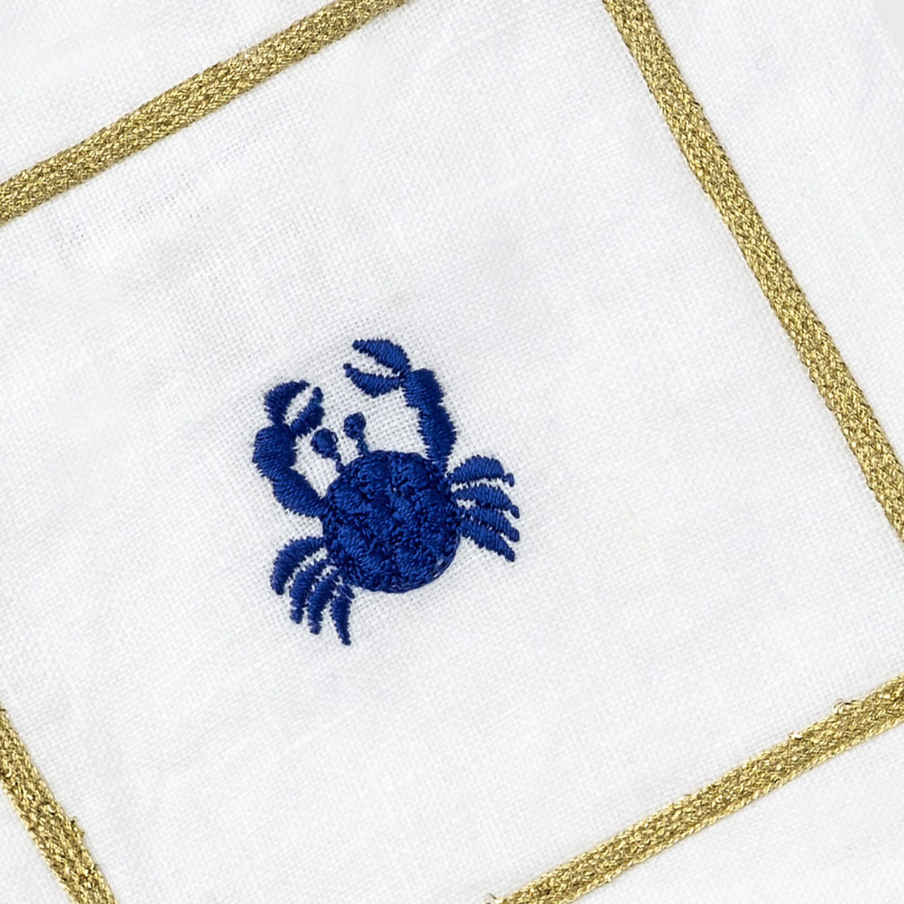 Crab cocktail napkins