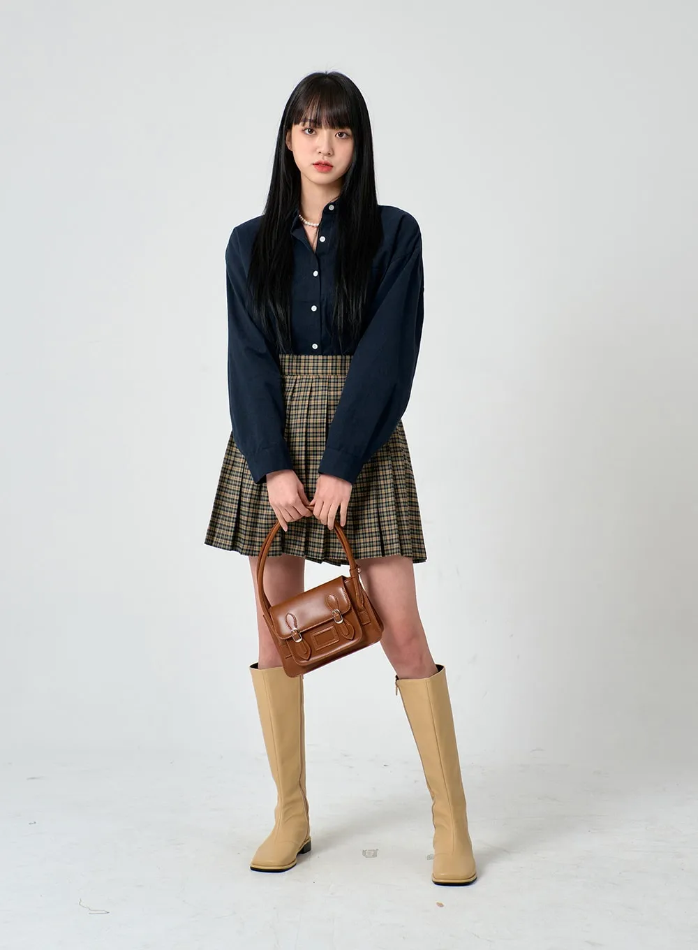 Daily Square Toe Long Boots OD01