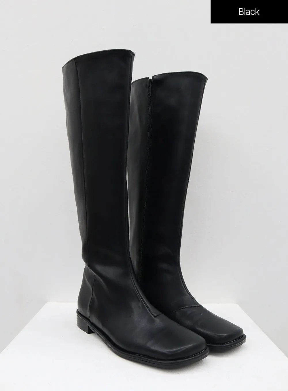 Daily Square Toe Long Boots OD01