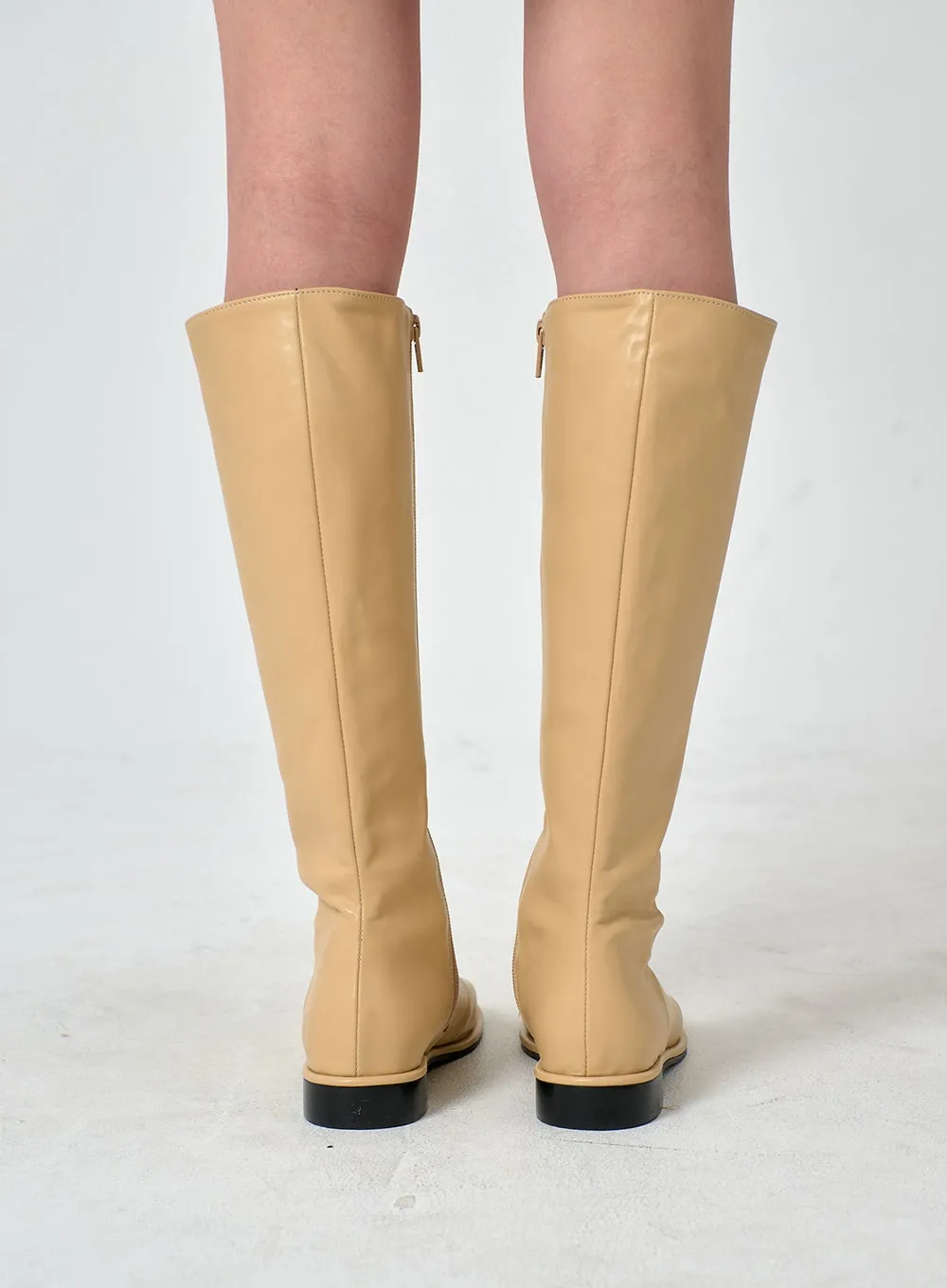 Daily Square Toe Long Boots OD01