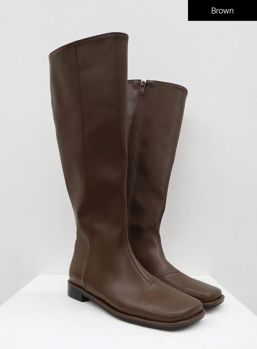 Daily Square Toe Long Boots OD01