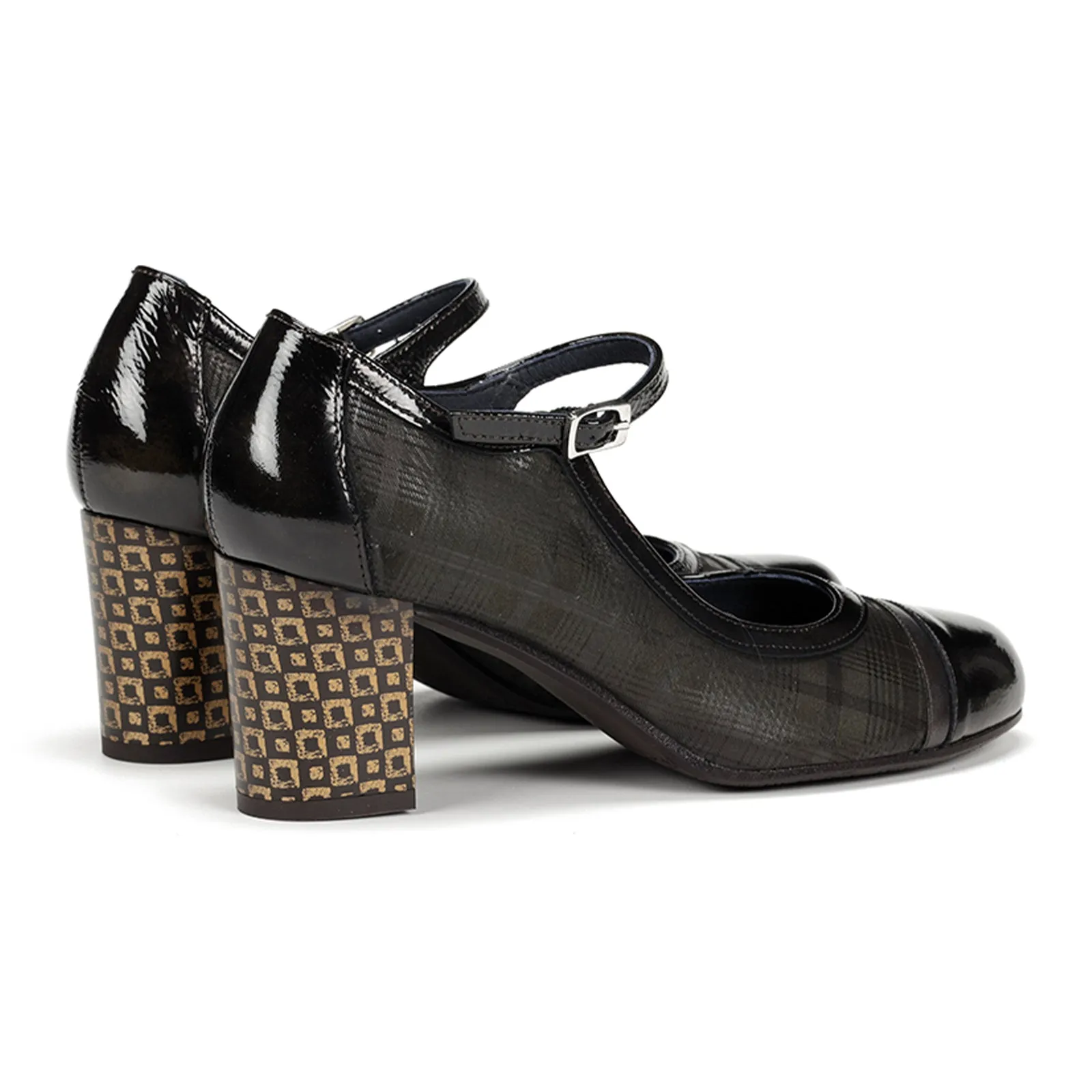 Dorking Rodin D8669 Heeled Mary Jane (Women) - Campbel/Kaki