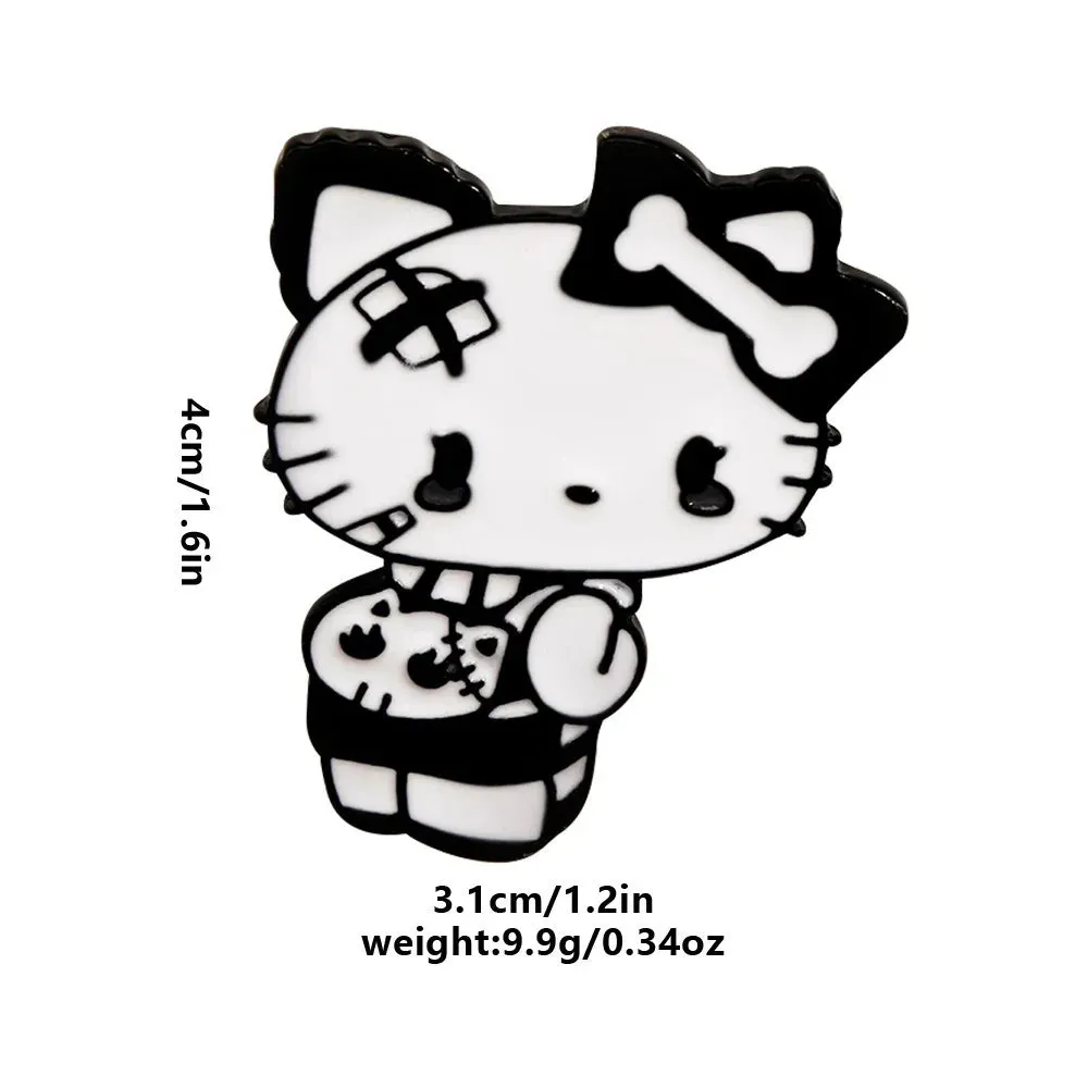 Enamel Pin - Dark Hello Kitty