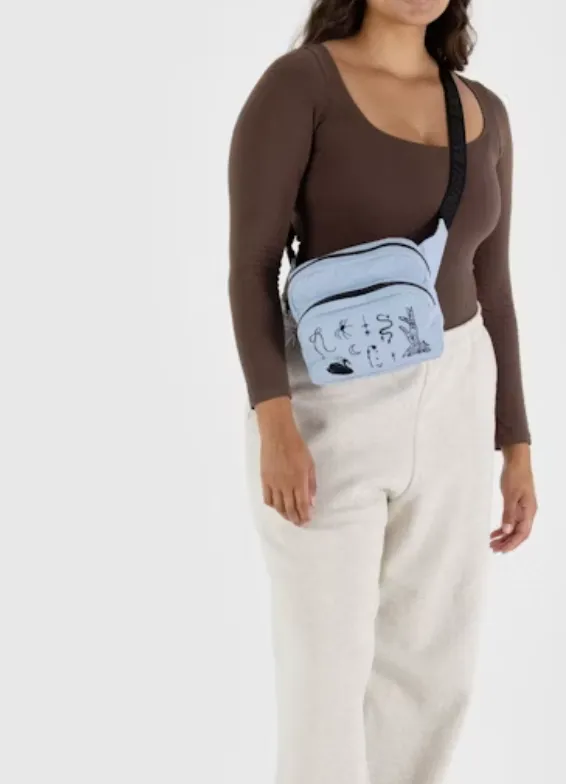 Fanny Pack in Embroidered Ballet Icons