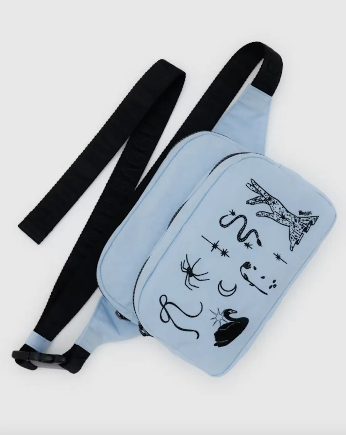 Fanny Pack in Embroidered Ballet Icons