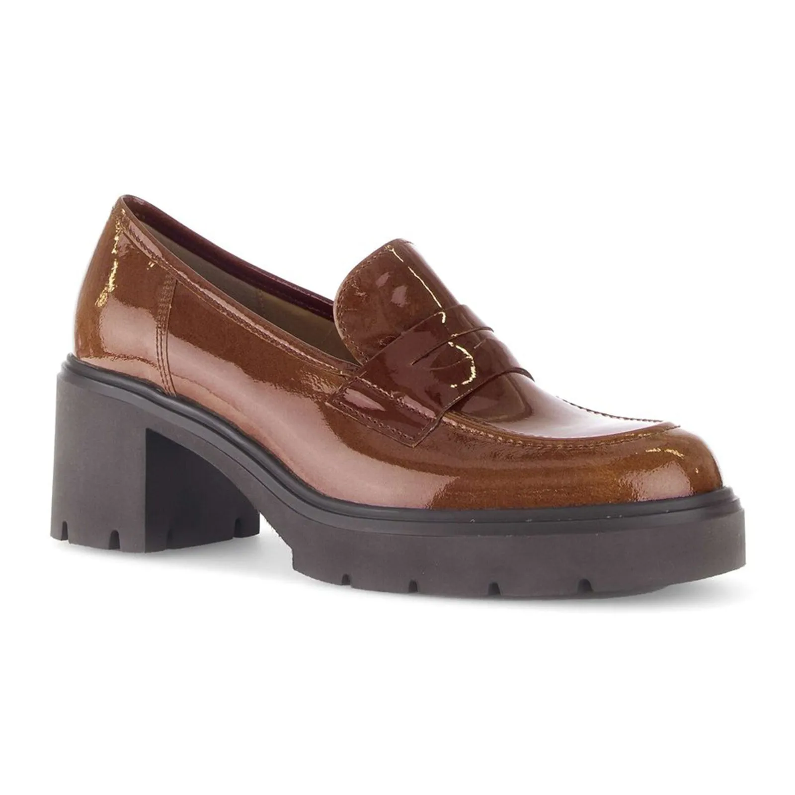 Gabor 55310-94 Heeled Loafer (Women) - Patent Sattel