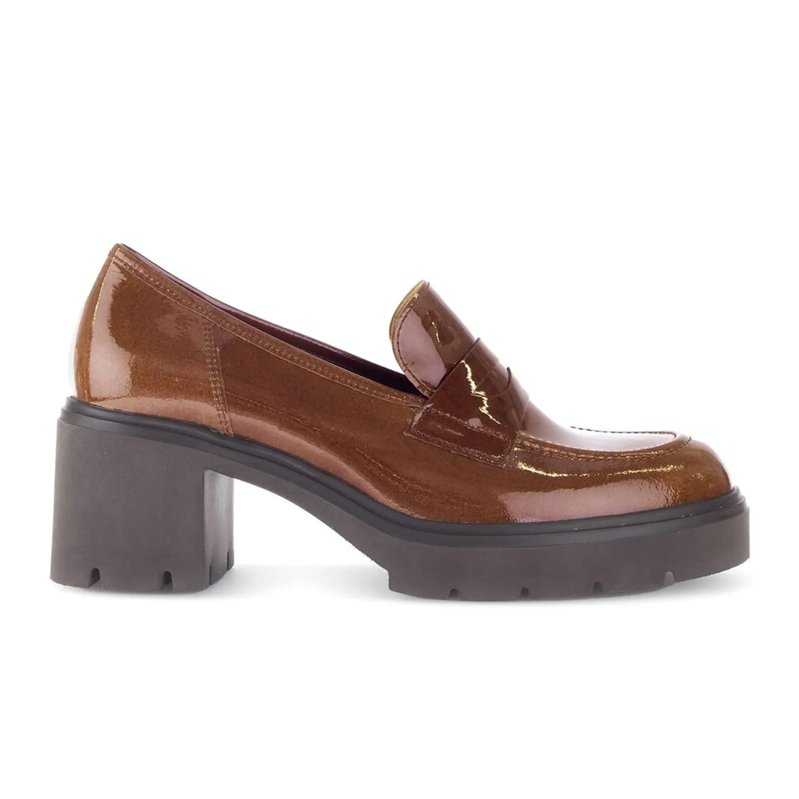 Gabor 55310-94 Heeled Loafer (Women) - Patent Sattel