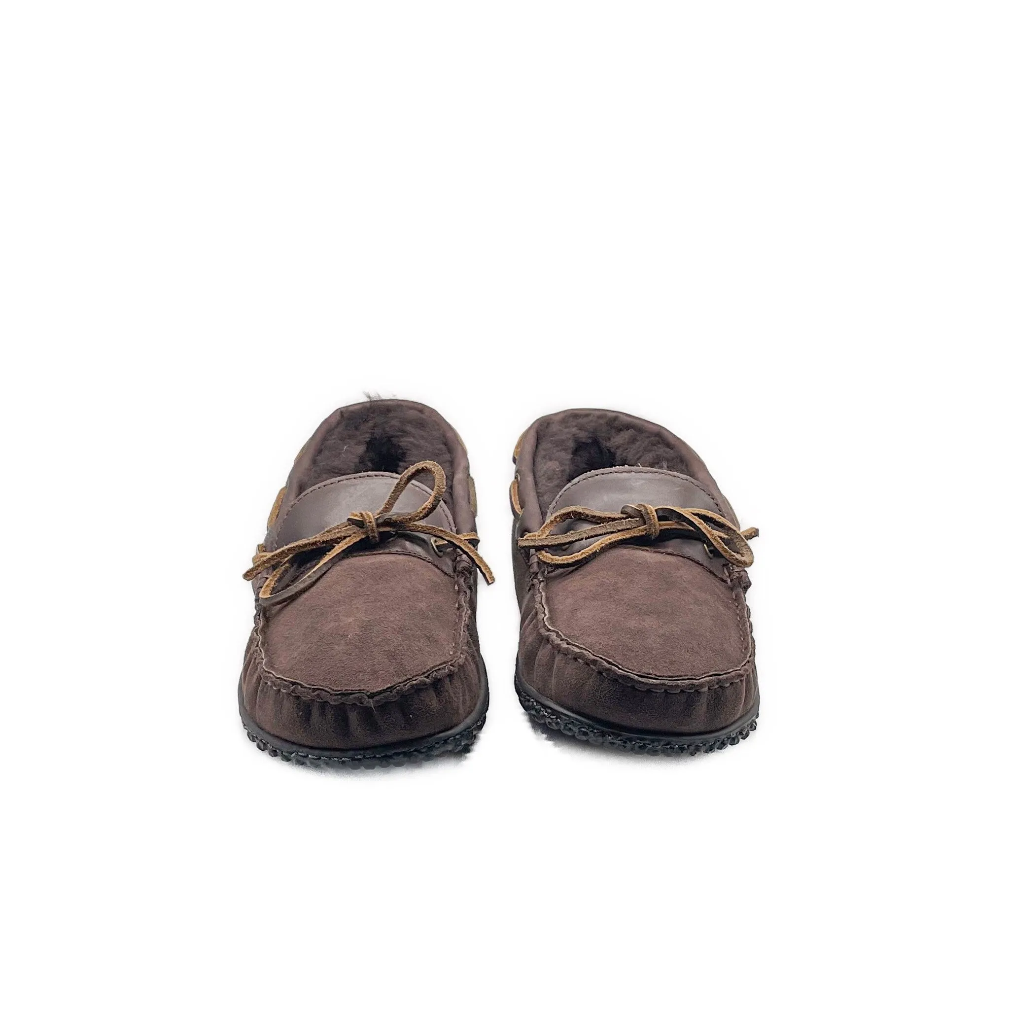 In Stock Men’s Hearth ESQ Slipper: Chocolate Brown