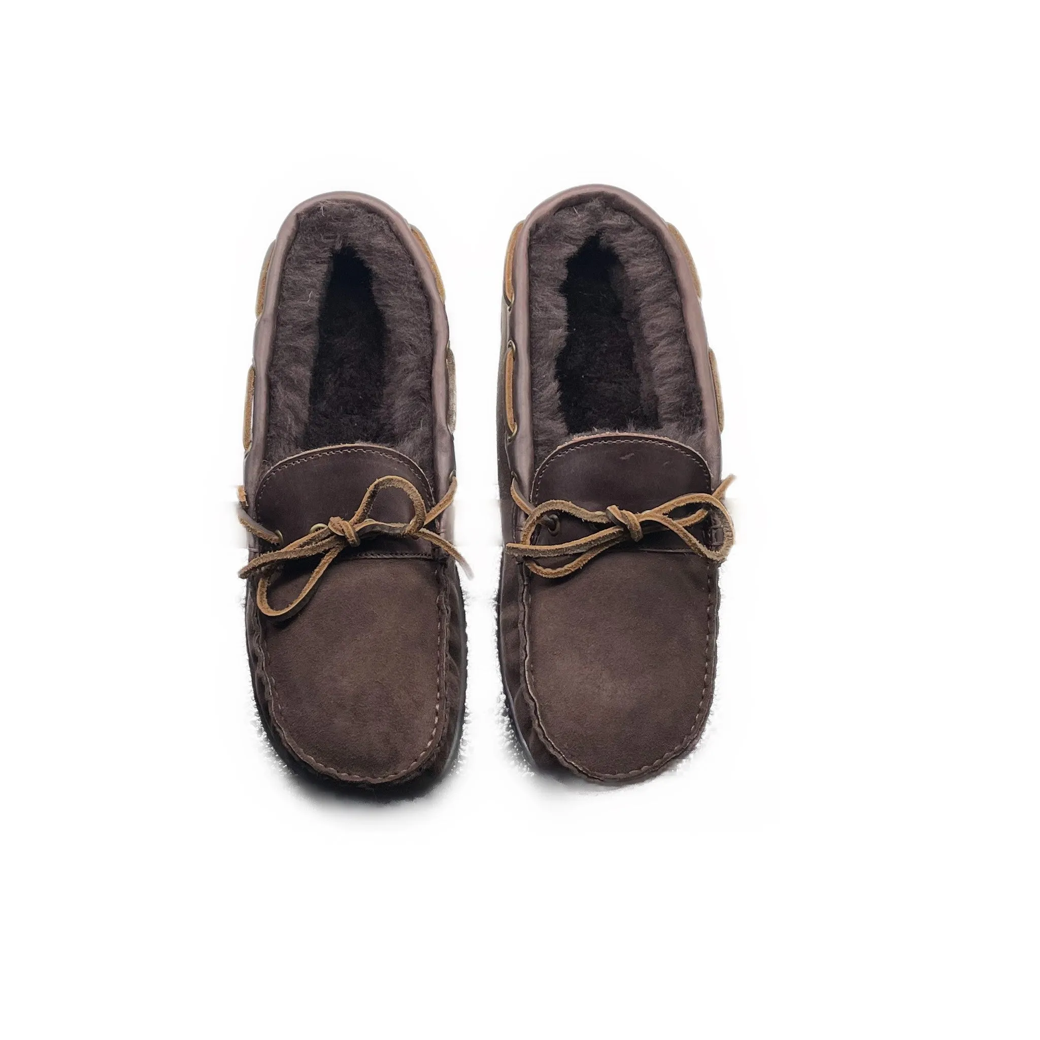 In Stock Men’s Hearth ESQ Slipper: Chocolate Brown