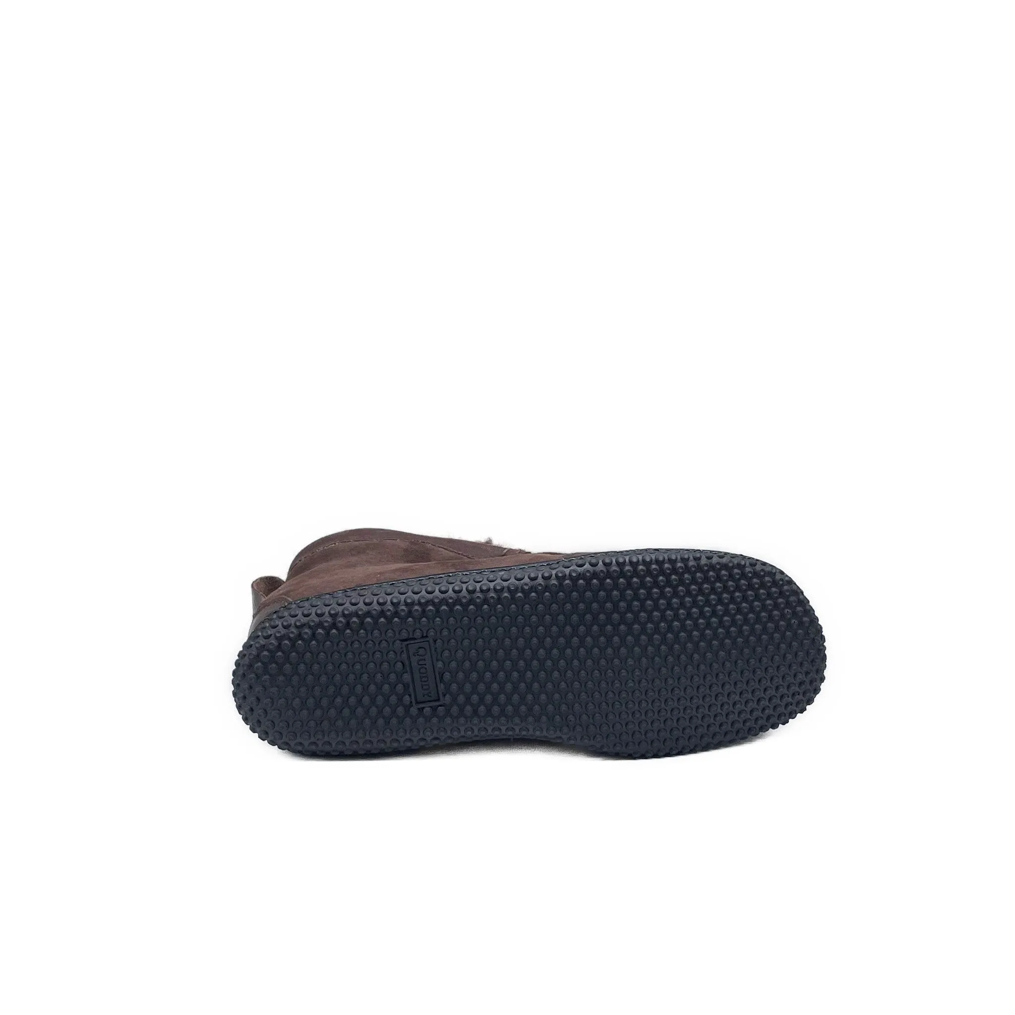 In Stock Men’s Quad ESQ Slipper: Chocolate Brown