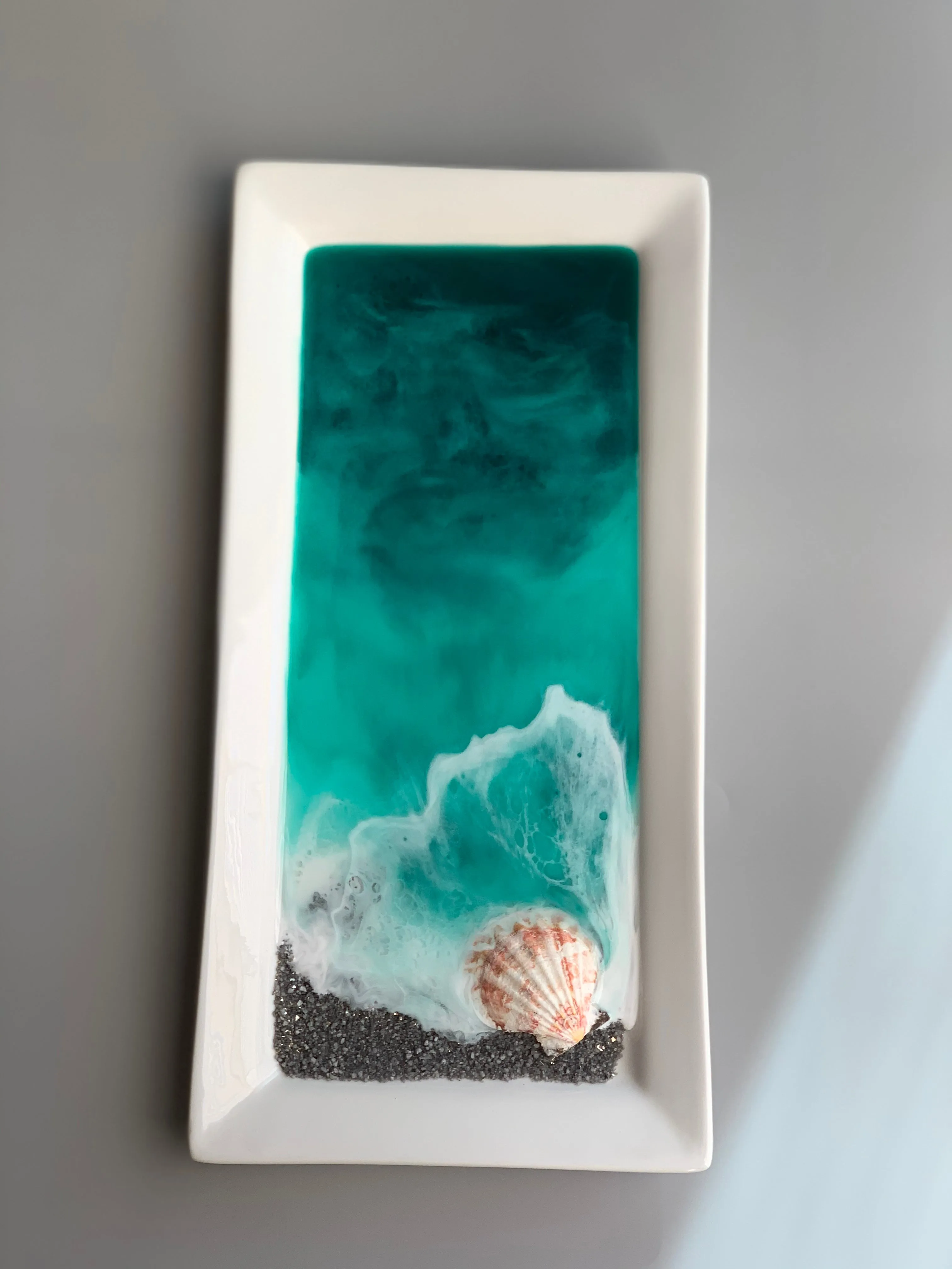 Jewelry/Decorative Dish - Emerald Beach