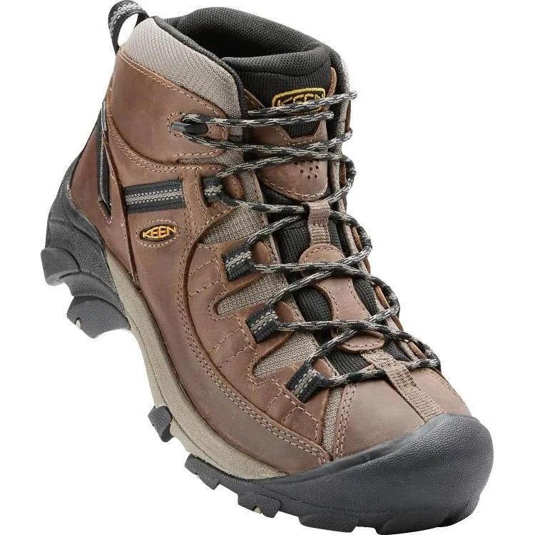 KEEN TARGHEE II MID WP MEN'S SHITAKE/BRINDLE