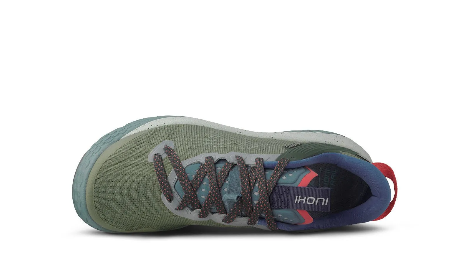 MEN'S IKONI TRAIL 1.0 WR - OIL GREEN / MINERAL BLUE