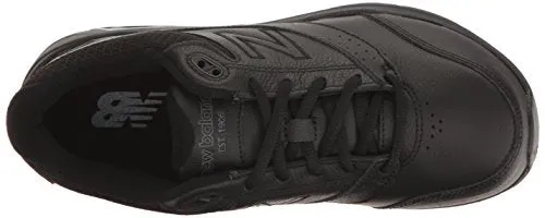 New Balance Women's 928 V3 Lace-up Walking Shoe, Black/Black, 7 XX-Wide