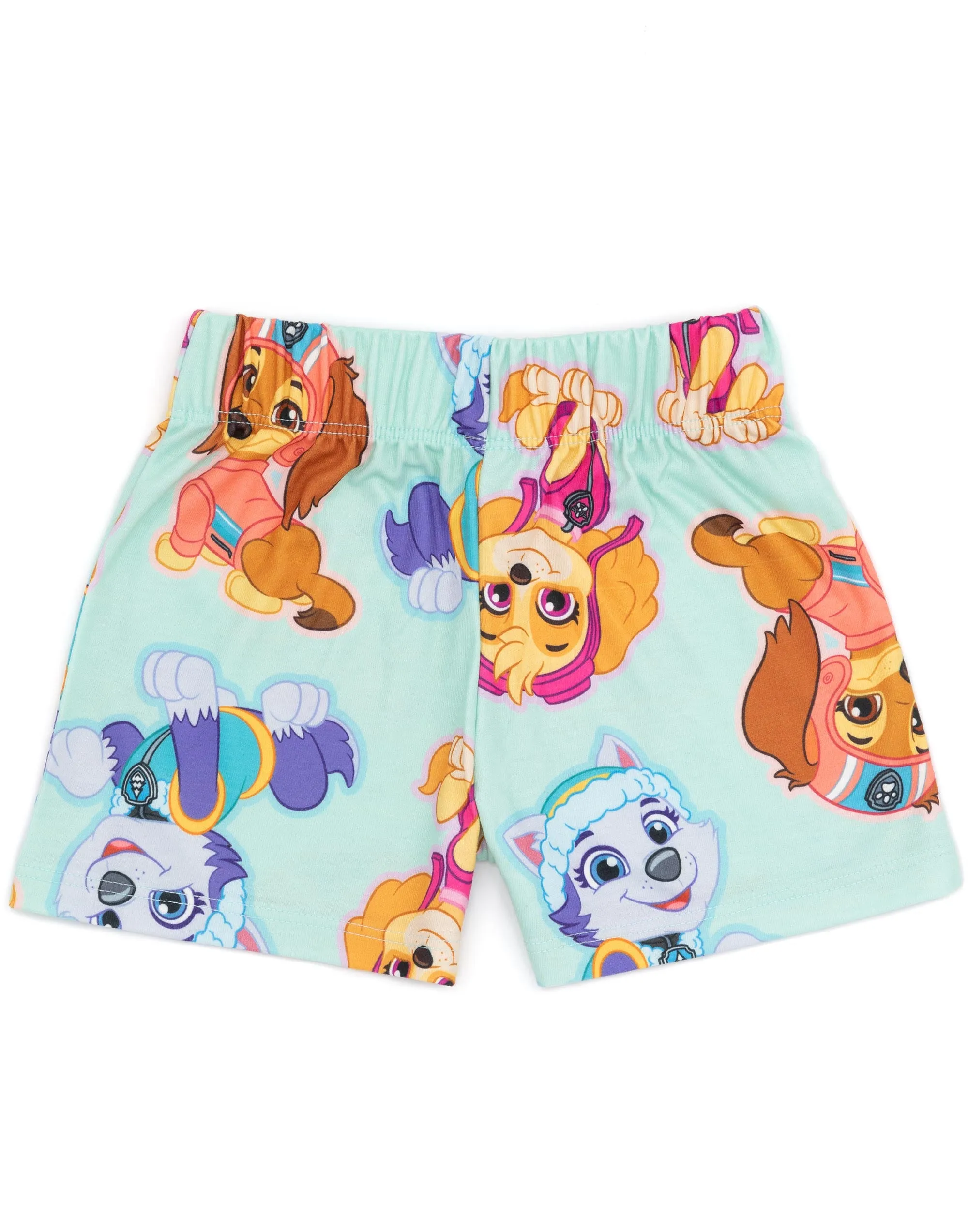 PAW Patrol Girls 2 Pack T-Shirt And Shorts Pyjamas