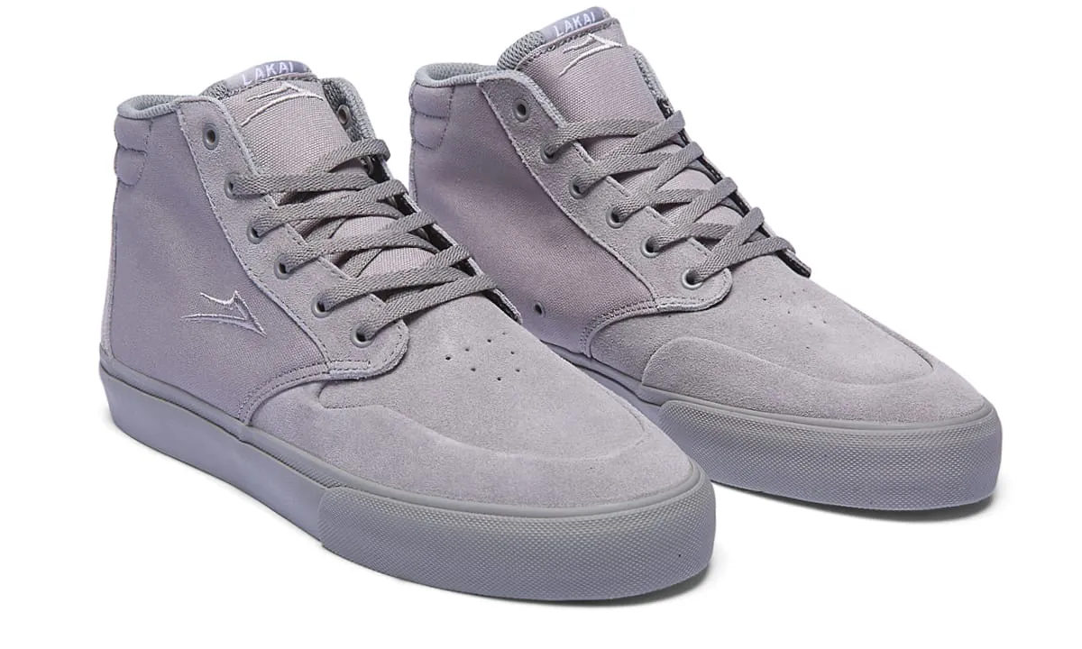 Riley 3 High - Grey Suede