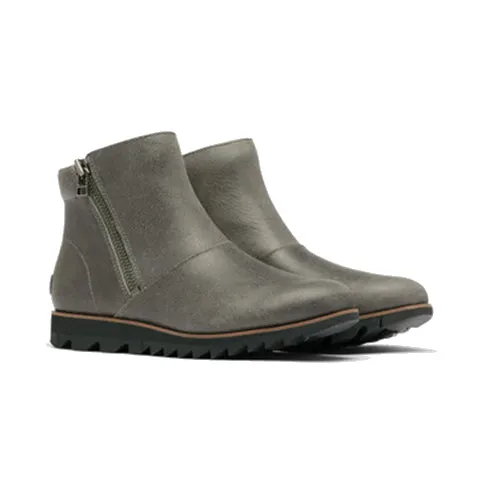 Sorel Harlow Zip Ankle Boot (Women) - Quarry Leather