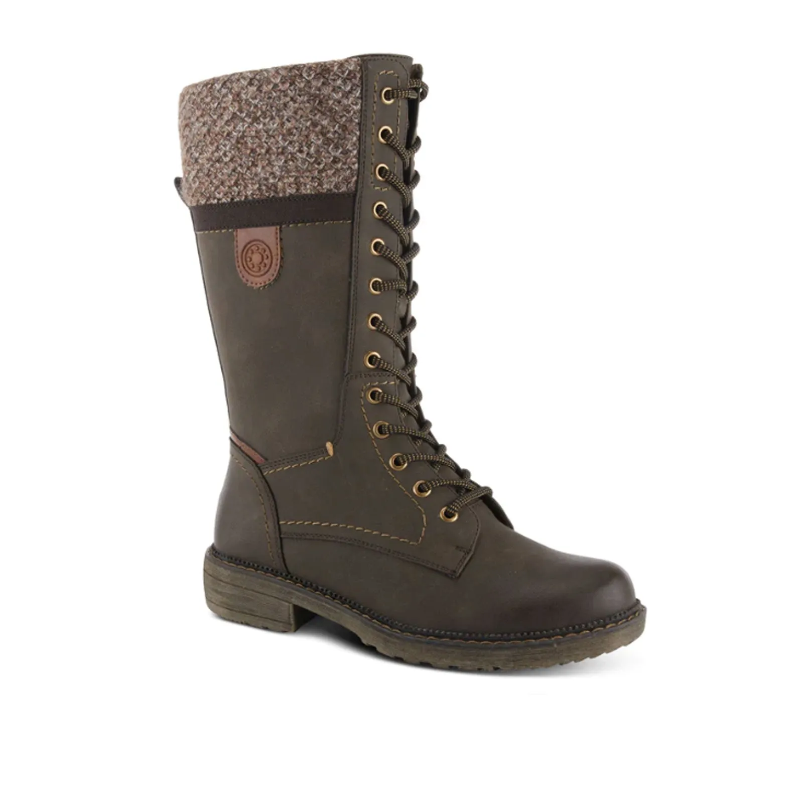 Spring Step Yosemite Tall Boot (Women) - Dark Brown