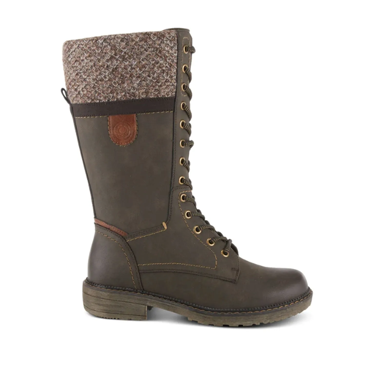 Spring Step Yosemite Tall Boot (Women) - Dark Brown