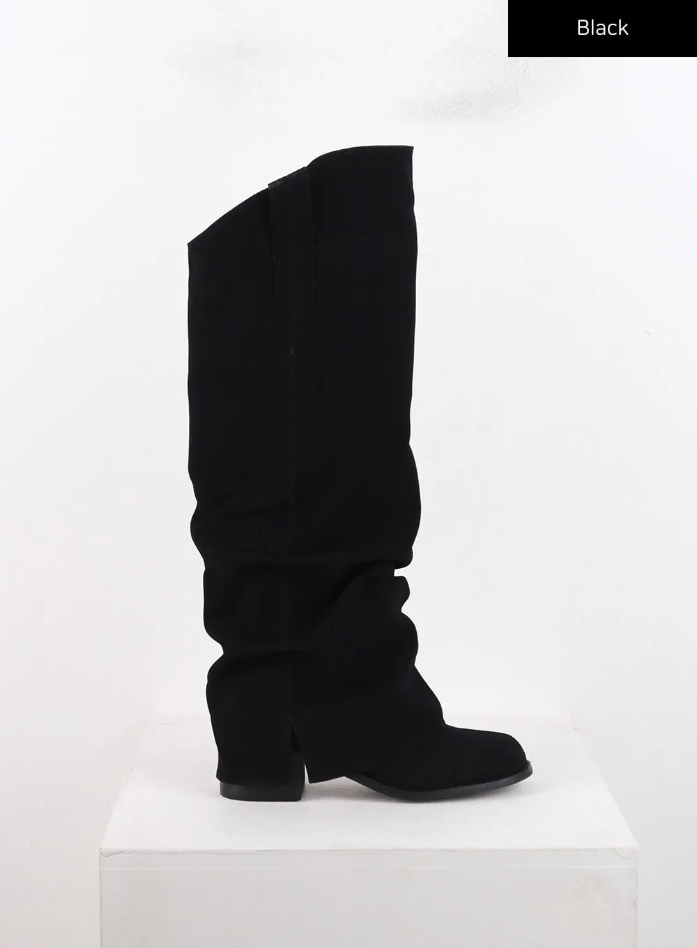 Suede Gaiter Boots CD308