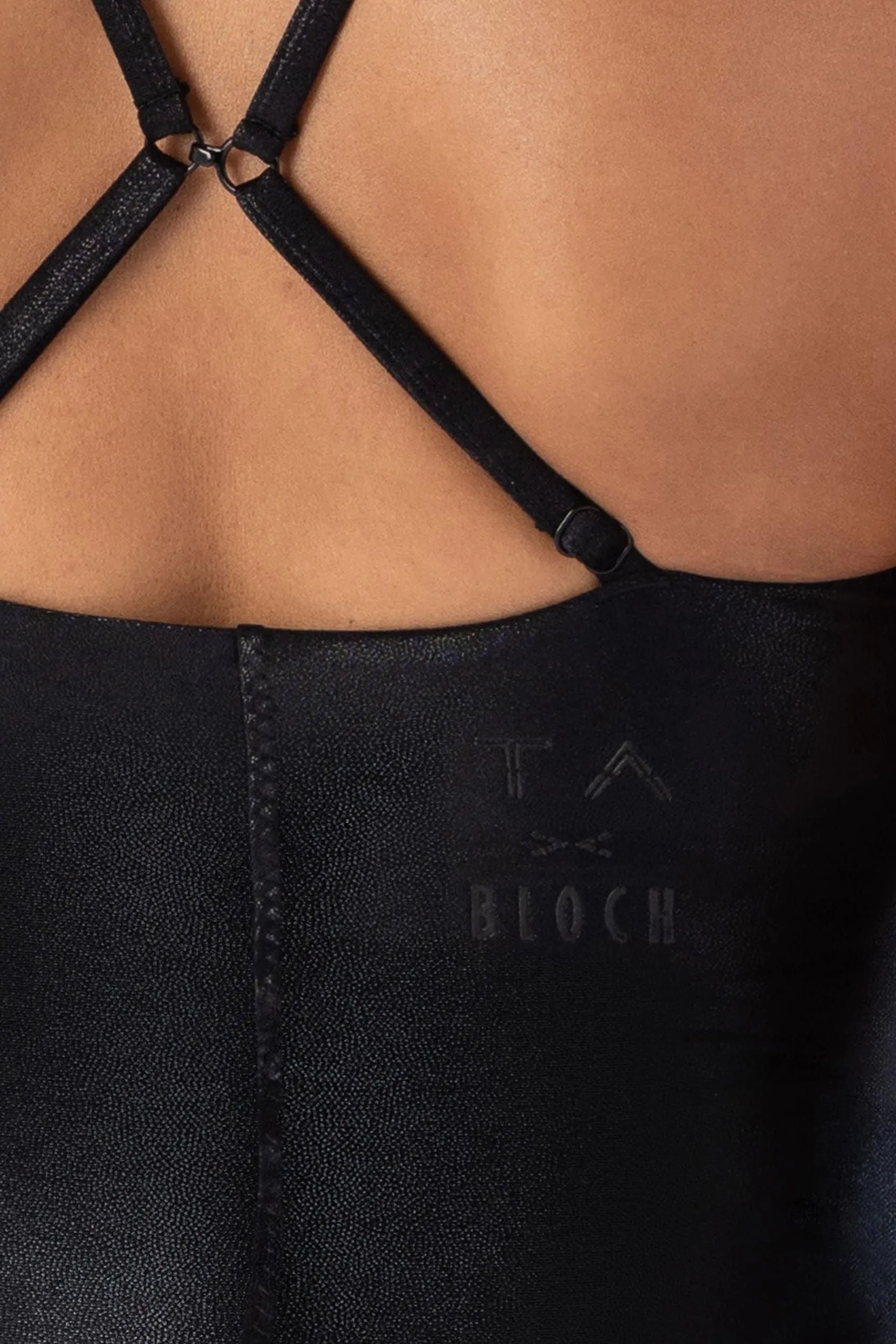 TA x BLOCH Scrunch Front Leotard