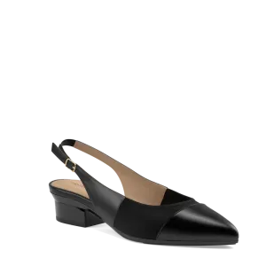 The Panel Slingback - Coal - FINAL SALE