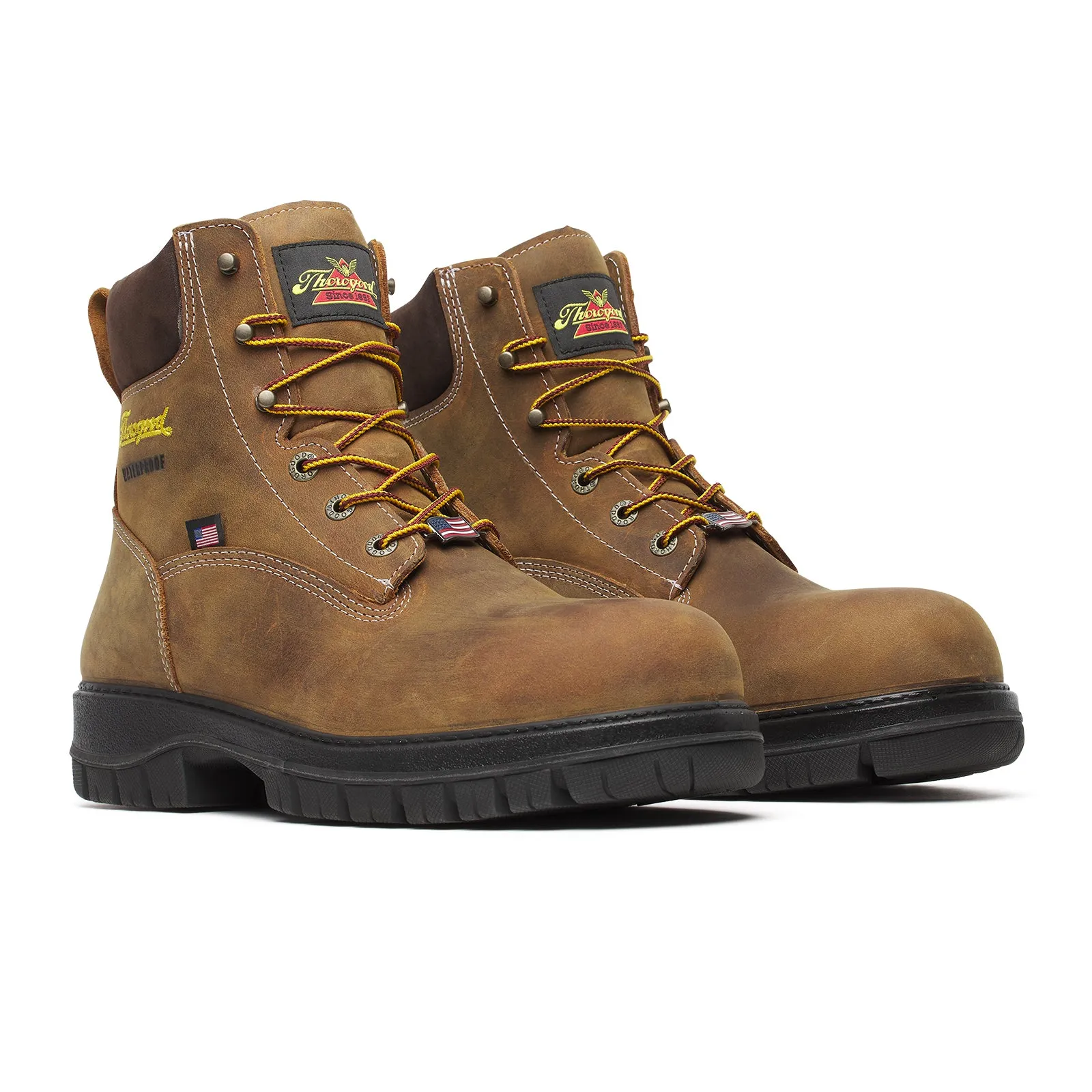 Thorogood Genesis Series 6" Composite Toe Waterproof Work Boot (Men) - Brule