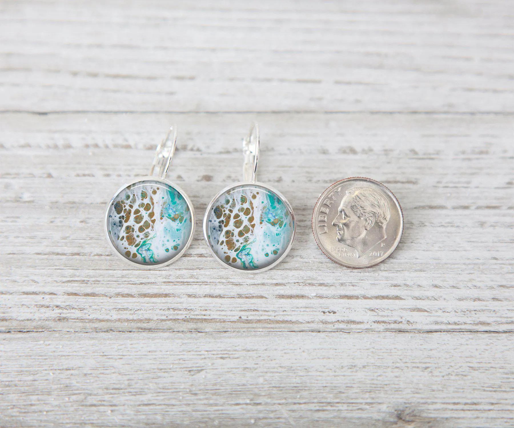 Turtle Bay Dangle Earrings | Beach Jewelry | Handmade