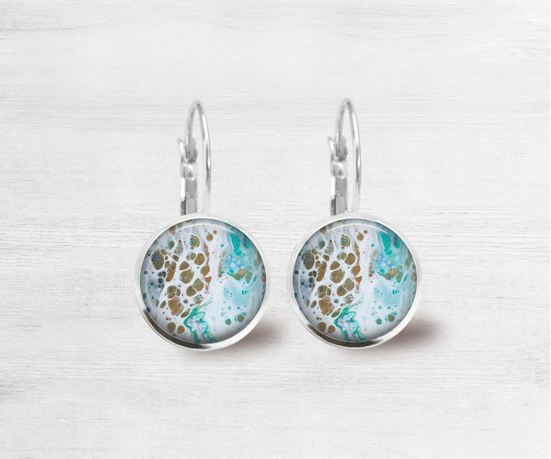 Turtle Bay Dangle Earrings | Beach Jewelry | Handmade